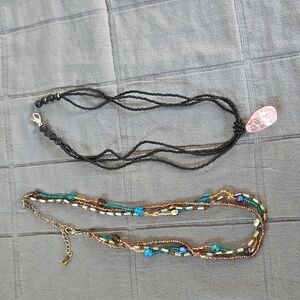 Beaded necklaces